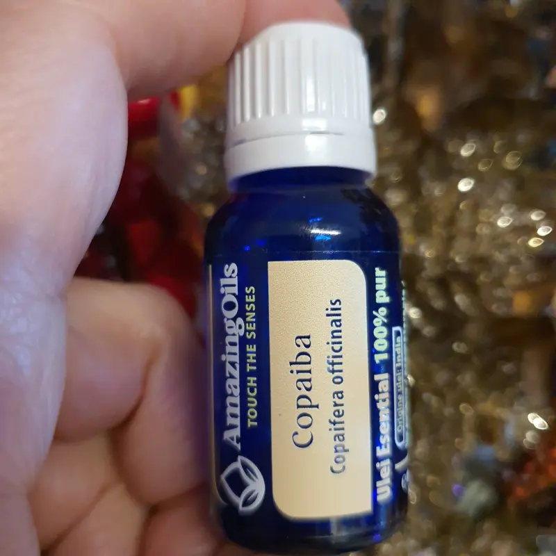 COPAIBA-Ulei esential 100% pur-COPAIBA oil (Copaifera officinalis)-15ml COPAIBA-Ulei esential 100% pur-COPAIBA oil (Copaifera officinalis)-15ml
