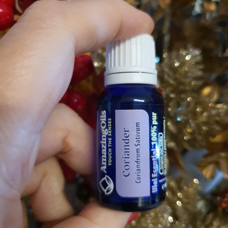 CORIANDRU-ulei esential 100% pur-CORIANDER-Coriandrum sativum  pure oil-15ml 