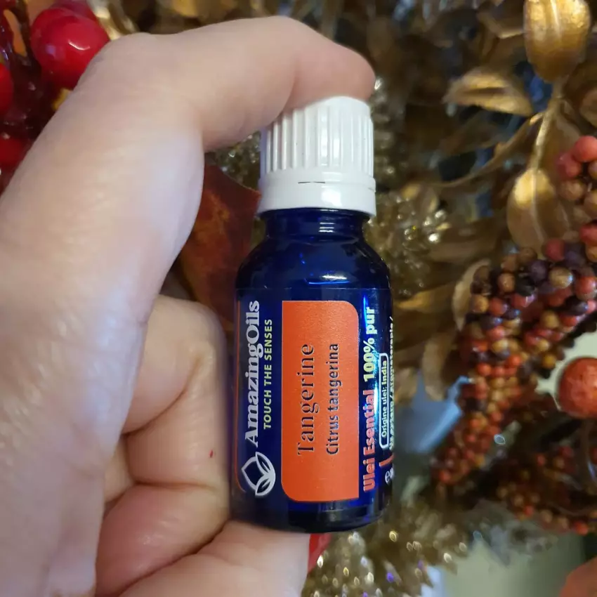 TANGERINĂ -ulei esential 100%pur-TANGERNE OIL(Citrus reticulata) 15ml