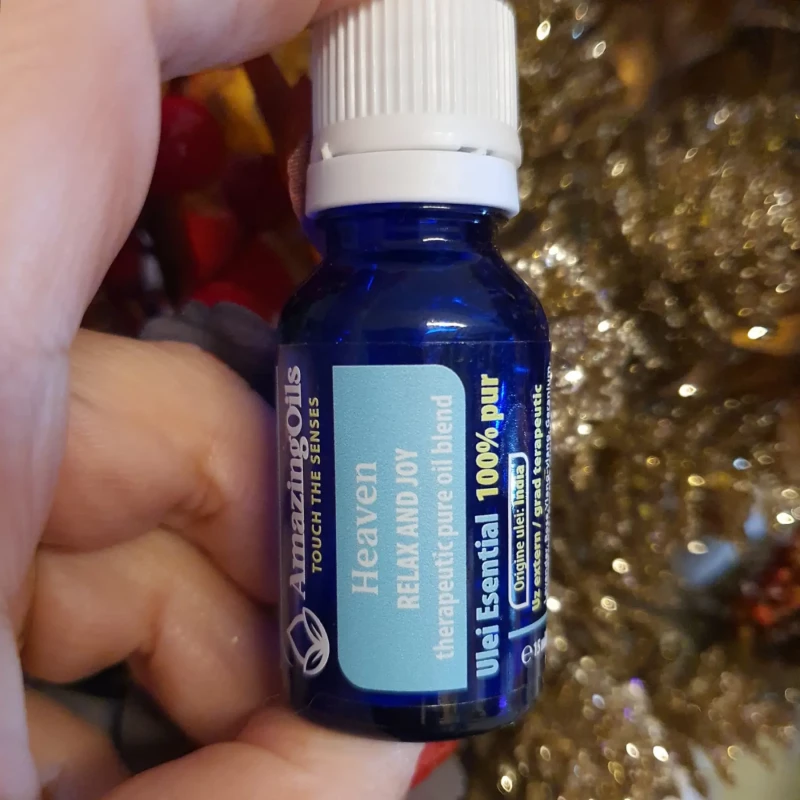 HEAVEN- relaxare si bucurie-RELAX AND JOY-blend de uleiuri esentiale 100%pur-15ml