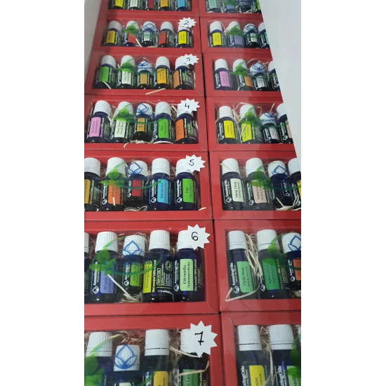 SET  cadou cu 5 uleiuri esentiale -65ml 