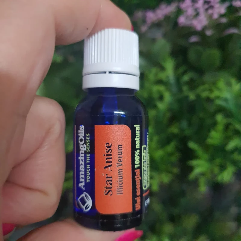 ANASON STELAT - Ulei esential 100% pur -   STAR ANISE OIL (Illicium verum) 15 ml