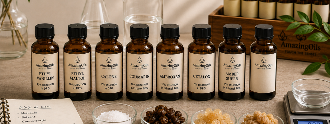 Ghid diluții molecule solide, rășini și rezinoizi