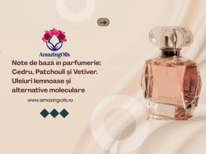 Note de bază în parfumerie: Cedru, Patchouli și Vetiver Uleiuri lemnoase și alternative moleculare