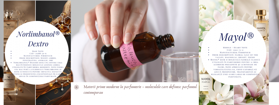 Materii prime moderne în parfumerie – moleculele care definesc parfumul contemporan