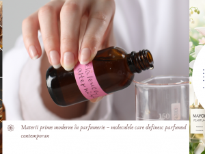 Materii prime moderne în parfumerie – moleculele care definesc parfumul contemporan