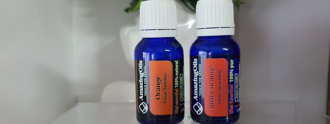 Ulei Esențial de Portocală Dulce vs. Portocală Amară: Diferențe, Beneficii și Utilizări