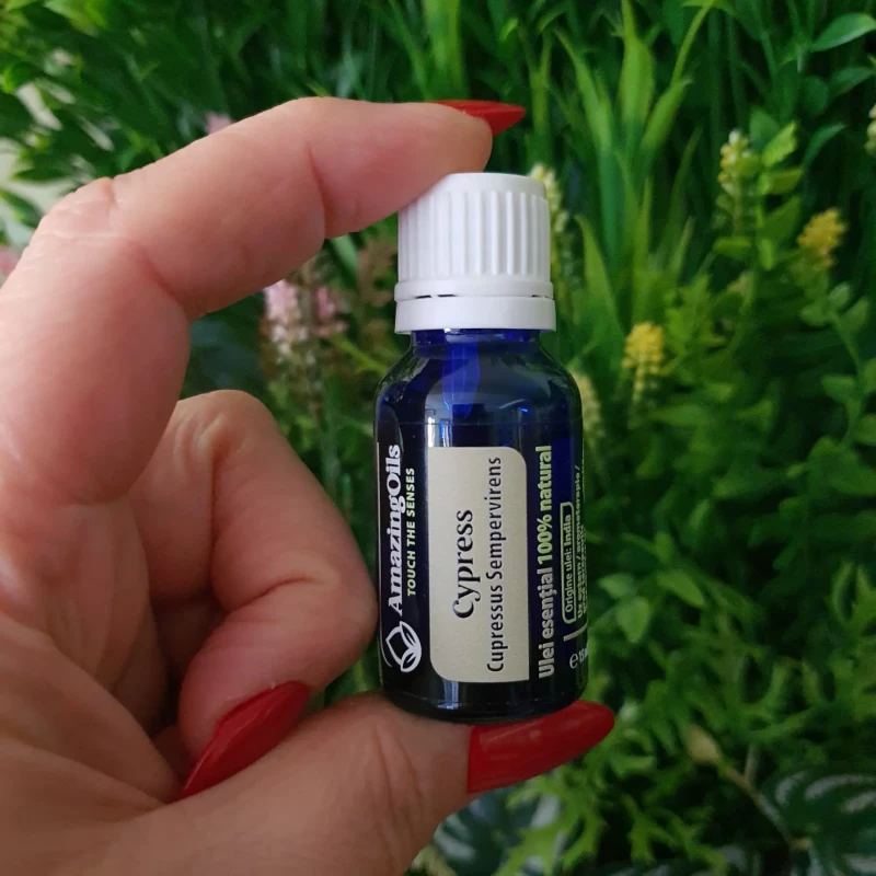  CHIPAROS - Ulei esential 100% pur - CYPRESS OIL (Cupressus sempervirens) -15ml