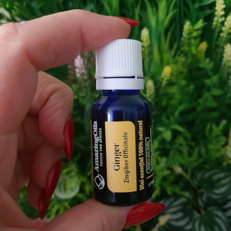  GHIMBIR - Ulei esential 100% pur -  GINGER OIL (Zingiber officinale) -15 ml 