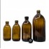 Recipient sticlă amber 1000 ml cu picurător 
