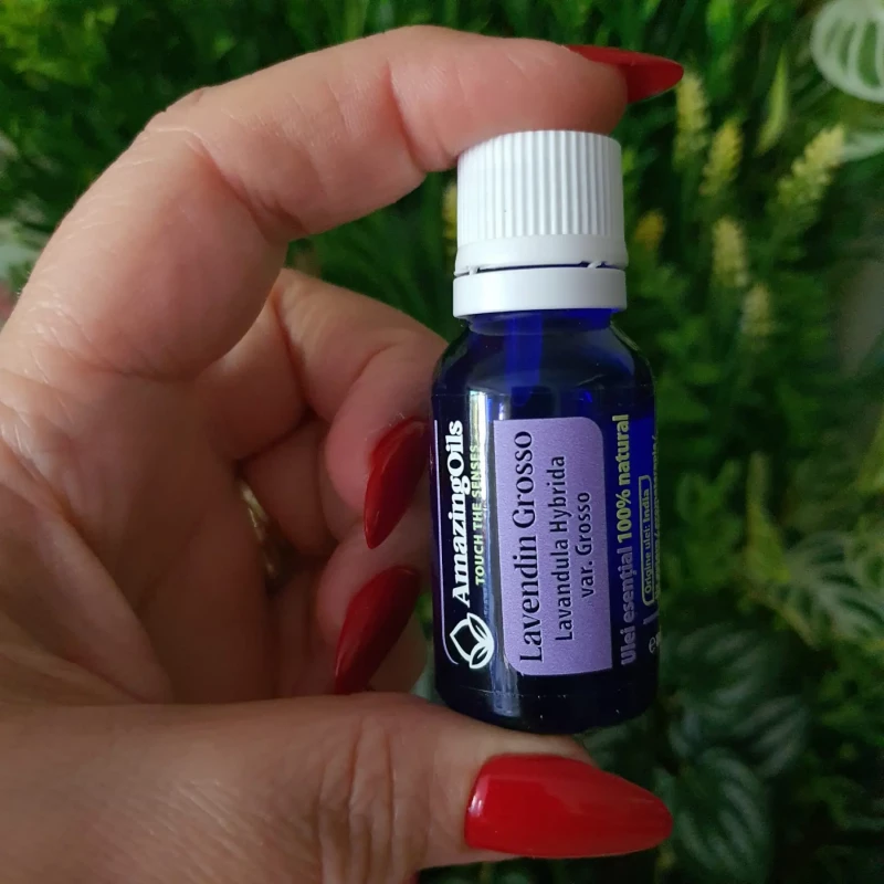  LAVANDA -  Ulei esential 100% pur - LAVANDIN  (Lavendula Hybrida var. Grosso) 15ml