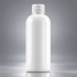 Flacon HDPE 1 L, rotund, alb, filet 28 mm