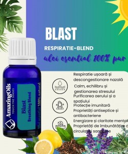 BLAST Amestec de uleiuri esentiale100 % pur -5 ml