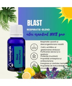 BLAST Amestec de uleiuri esentiale100 % pur -5 ml