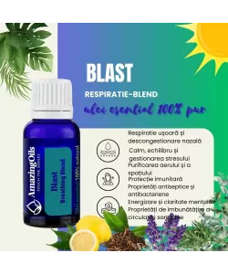 BLAST Amestec de uleiuri esentiale100 % pur -15 ml