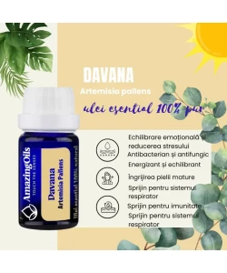 DAVANA-Ulei esential 100% pur- (Artemisia pallens)-5ml