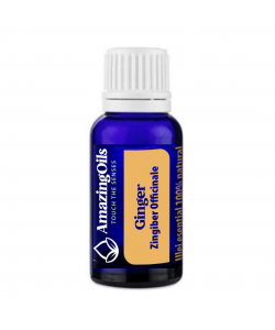  GHIMBIR - Ulei esential 100% pur -  GINGER OIL (Zingiber officinale) -15 ml 