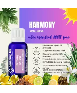 HARMONY-Amestec de uleiuri esentiale-wellness 100%pur-15ml