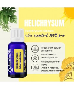 HELICHRYSUM Ulei esential 100%pur-HELICHRYSUM OIL(Helichrysum italicum) 15ml