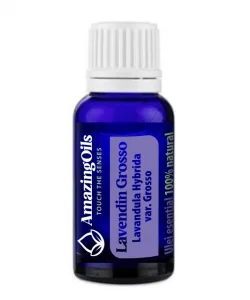  LAVANDA -  Ulei esential 100% pur - LAVANDIN  (Lavendula Hybrida var. Grosso) 15ml