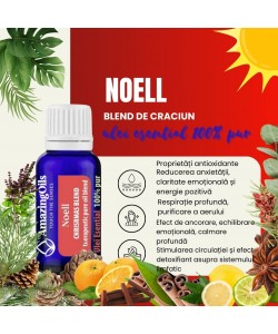 NOELL-amestec de Craciun-CHRISTMAS BLEND-therapeutic oil blend-15ml