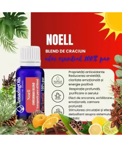 NOELL-amestec de Craciun-CHRISTMAS BLEND-therapeutic oil blend-15ml
