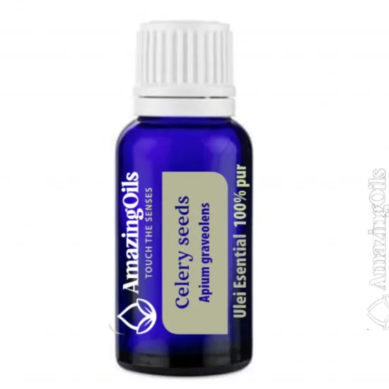 SEMINTE DE TELINA ulei esential 100% pur-15 ml -Celery seed oil (Apium graveolens) 