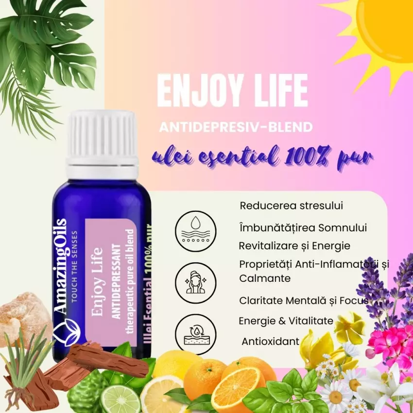 ENJOY LIFE- pure oil blend 100% pur-15ml