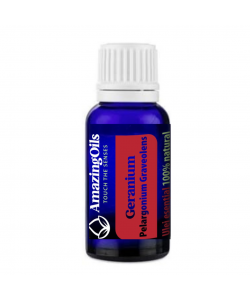 MUSCATA -Ulei esential 100% pur - GERANIUM  (Pelargonium graveolens )15ml