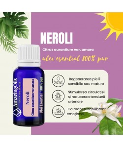 NEROLI-ulei esential 100%pur -NEROLI(Citrus aurantium var. amara) -15ml