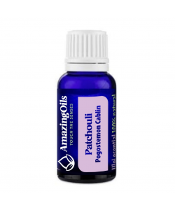 PATCHOULI  -Ulei esential 100% pur -  PATCHOULI OIL (Pogostemon cablin) 15 ml
