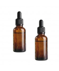 Set 2 sticle transparente de 50 ml cu pipeta
