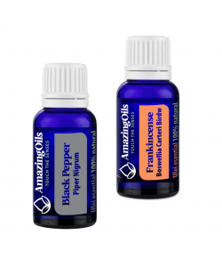  TAMAIE SI PIPER NEGRU-Set 2 uleiuri esentiale 100% pur-2x15 ml