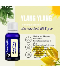  YLANG YLANG -Ulei esential 100% pur   - (Cananga odorata var.genuina)-15ml