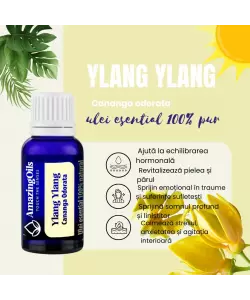  YLANG YLANG -Ulei esential 100% pur   - (Cananga odorata var.genuina)-15ml
