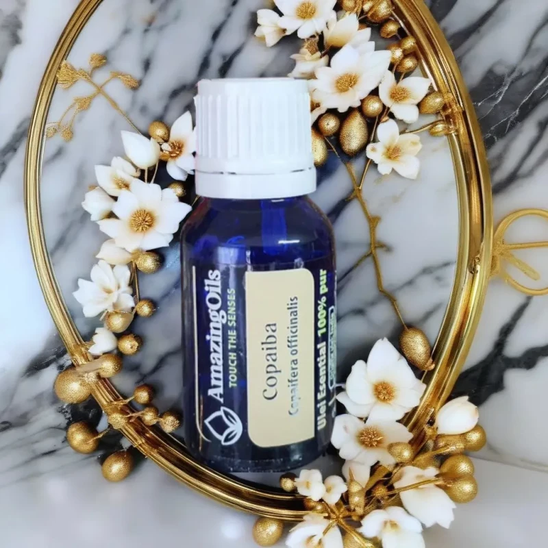 COPAIBA-Ulei esential 100% pur-COPAIBA oil (Copaifera officinalis)-15ml COPAIBA-Ulei esential 100% pur-COPAIBA oil (Copaifera officinalis)-15ml