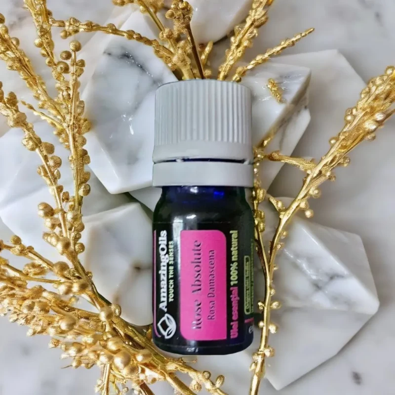  ABSOLUT de TRANDAFIR-Ulei  esential - ROSE ABSOLUTE ( Rosa damascena) 5ml