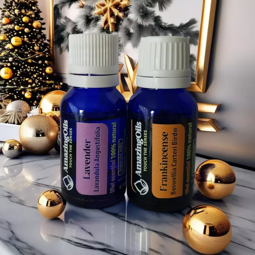 TAMAIE SI LAVANDA FINA-Set 2 uleiuri esentiale  100% pur-2x15 ml 