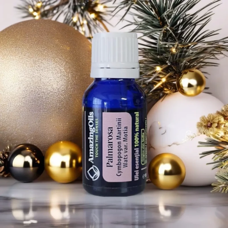 PALMAROSA-Ulei  esential 100% pur- (Cymbopogon martinii wats var) 15ml