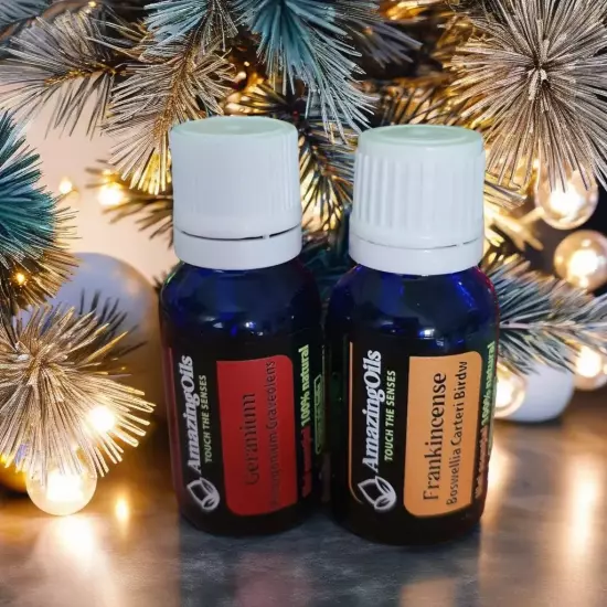 TAMAIE SI MUSCATA-Set 2 uleiuri esentiale  100% pur-2x15 ml 