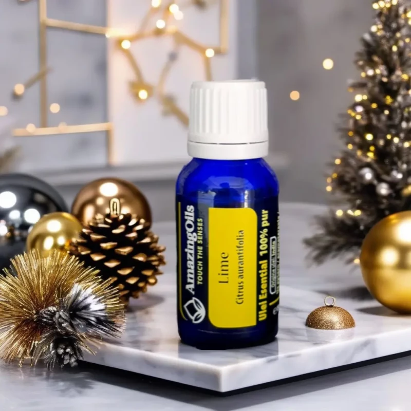 Lămâie verde-ulei esential 100% pur-LIME(Citrus aurantiifolia)-15ml