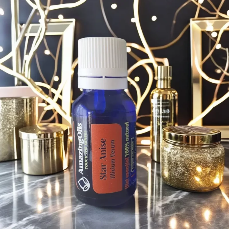 ANASON STELAT - Ulei esential 100% pur -   STAR ANISE OIL (Illicium verum) 15 ml