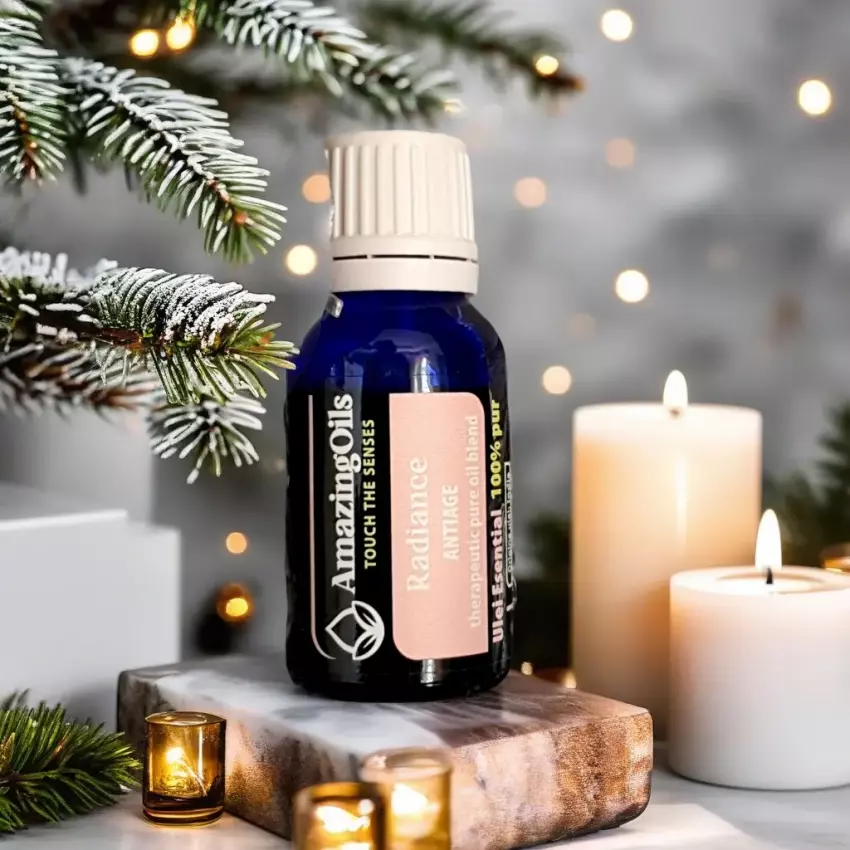 RADIANCE- Amestec de uleiuri esentiale 100% pure -ANTIAGE - 15ml