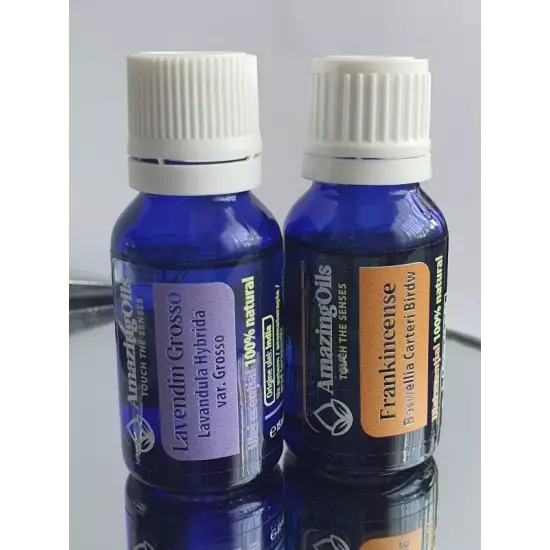 TAMAIE SI LAVANDA GROSSO-Set 2 uleiuri esentiale 100% pur-2x15 ml 