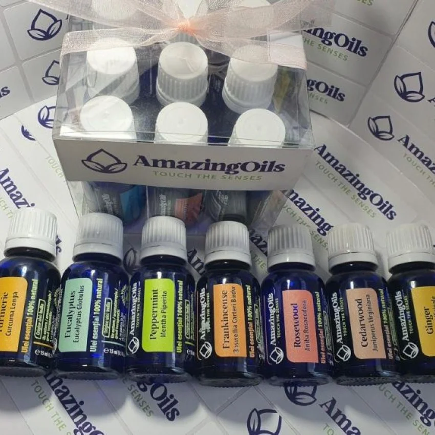 SET 9 uleiuri esentiale 100% PUR -15 ml fiecare cu difuzor mic  >NR#3