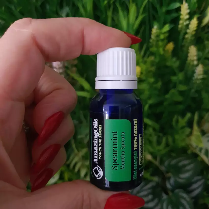  MENTA CREATA -Ulei esential 100% pur - SPEARMINT OIL (Mentha spicata) 15 ml