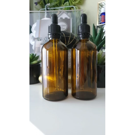 SET 2 sticlute transparente de 2x100ml cu pipeta