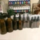 Set 2 sticle transparente de 50 ml cu pipeta