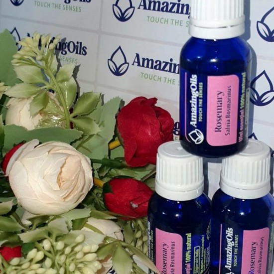 ROZMARIN - Ulei esential 100% pur -  ROSEMARY OIL (Salvia rosmarinus) 15ml