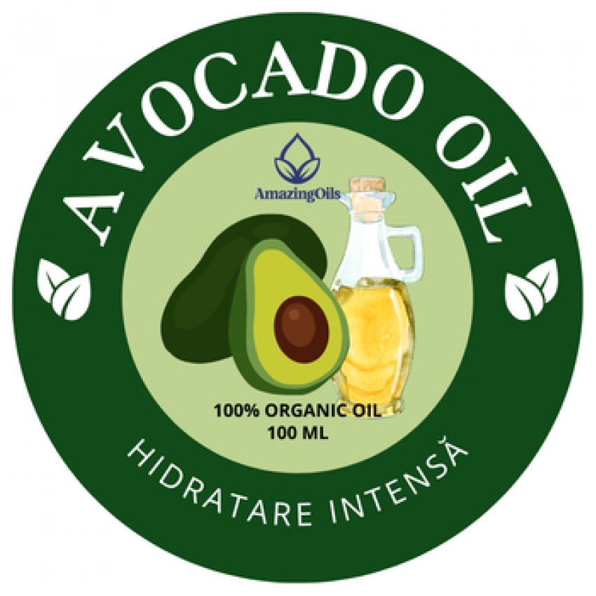  AVOCADO -  Ulei  virgin- ( persea gratissima oil ) 100ml